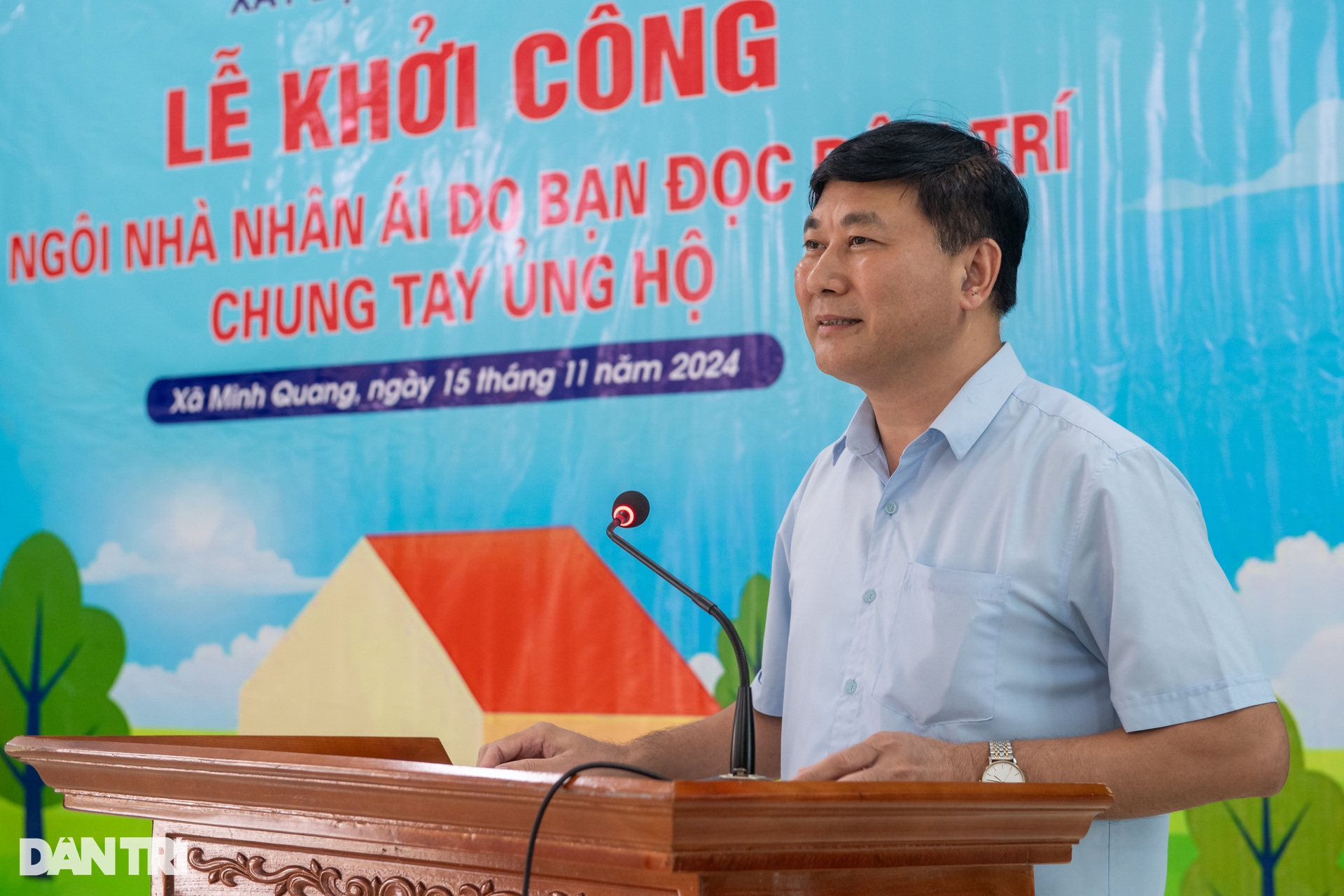 Báo Dân trí khởi công 5 ngôi nhà Nhân ái tại tỉnh Tuyên Quang - 6 Báo Dân trí khởi công 5 ngôi nhà Nhân ái tại tỉnh Tuyên Quang - 6
