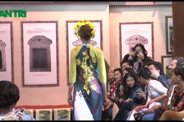 Ngắm các mẫu thiết kế đặc biệt trong lễ hội áo dài 2016