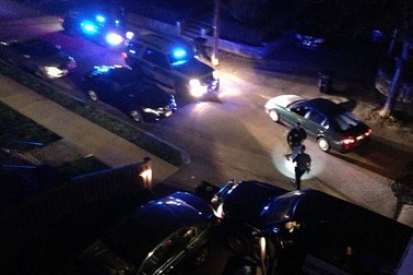 Tiết lộ ảnh nghi phạm đánh bom Boston đấu súng với cảnh sát