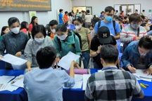 Chưa có nhiều lao động đến tìm việc làm Tết