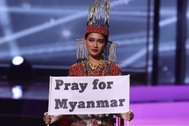 Hoa hậu Myanmar lên tiếng về khủng hoảng chính trị tại "đấu trường" sắc đẹp