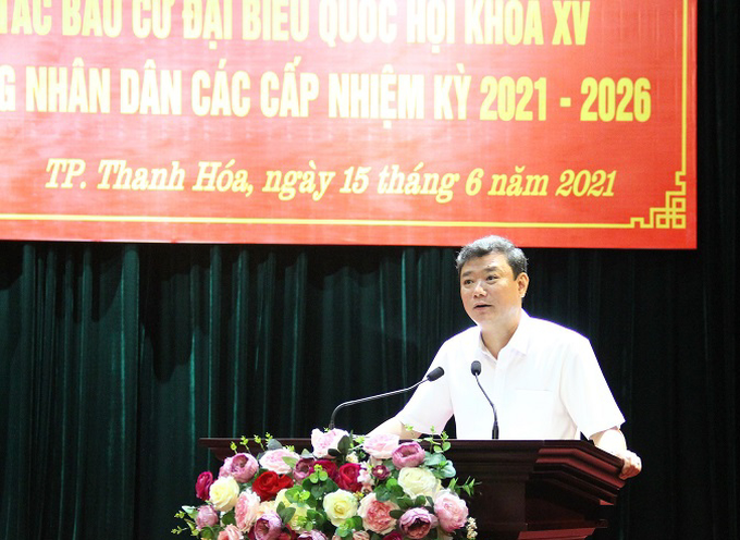 TP Thanh Hóa: Tổng kết công tác bầu cử đại biểu Quốc hội khóa XV và đại biểu HĐND các cấp   - Ảnh 1.