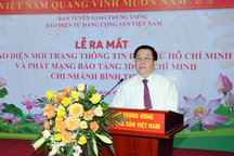 Ra mắt giao diện mới Trang thông tin điện tử Hồ Chí Minh và Bảo tàng 3D Hồ Chí Minh - Chi nhánh Bình Thuận