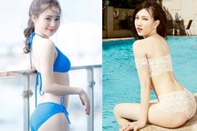 Hot girl Đà Nẵng và "cô em út họ Hồ" đẹp xuất sắc với bikini