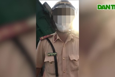 Xôn xao clip CSGT hất điện thoại và không cần người dân đóng thuế