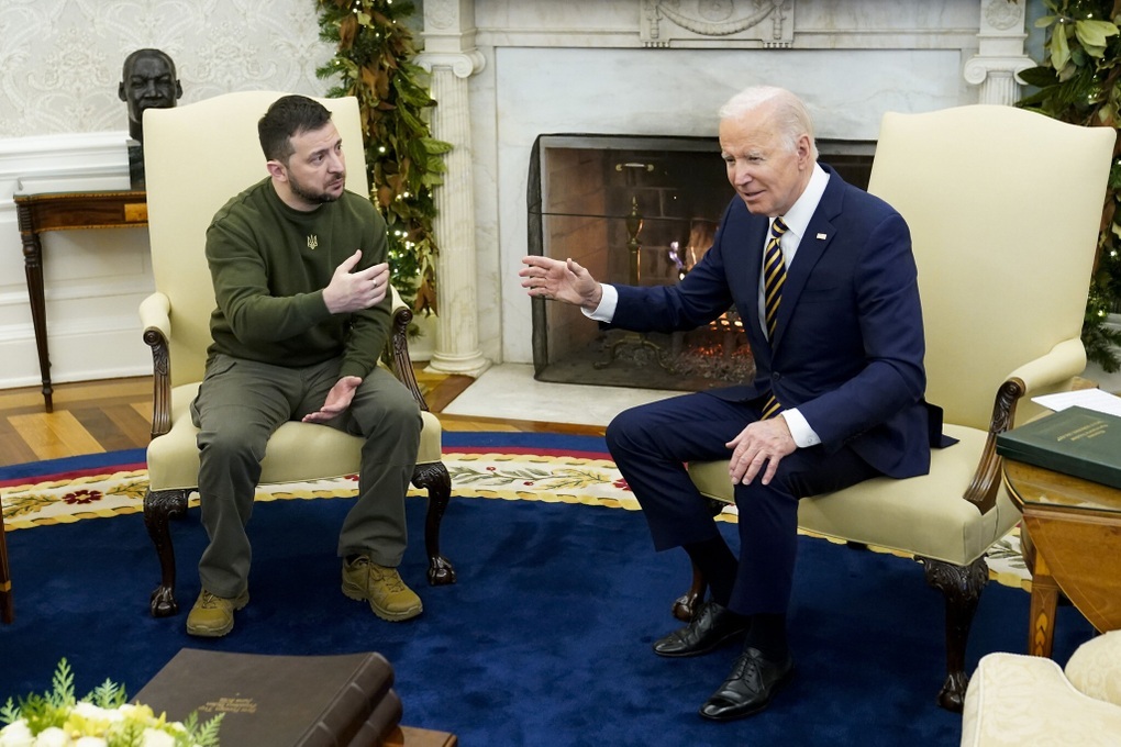 مجلة أمريكية: مساعدة أوكرانيا على الفوز لم تكن هدف بايدن أبدًا - 1 Tạp chí Mỹ: Giúp Ukraine chiến thắng chưa bao giờ là mục tiêu của ông Biden - 1