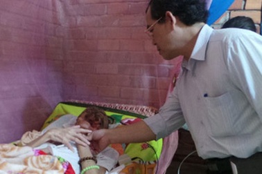 Người đàn ông bị ăn mòn hết mặt ở Tiền Giang đã qua đời