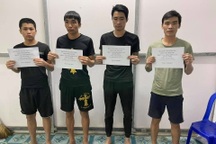 Nhập cảnh trái phép vào đêm giao thừa, 4 đối tượng bị bắt