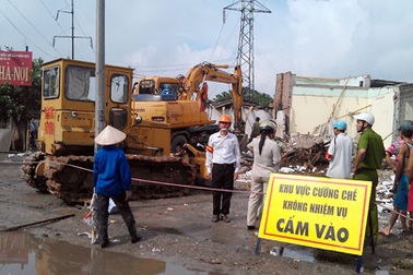 Hà Nội: Dừng cưỡng chế 22 trường hợp không thuộc diện thu hồi đất (!)