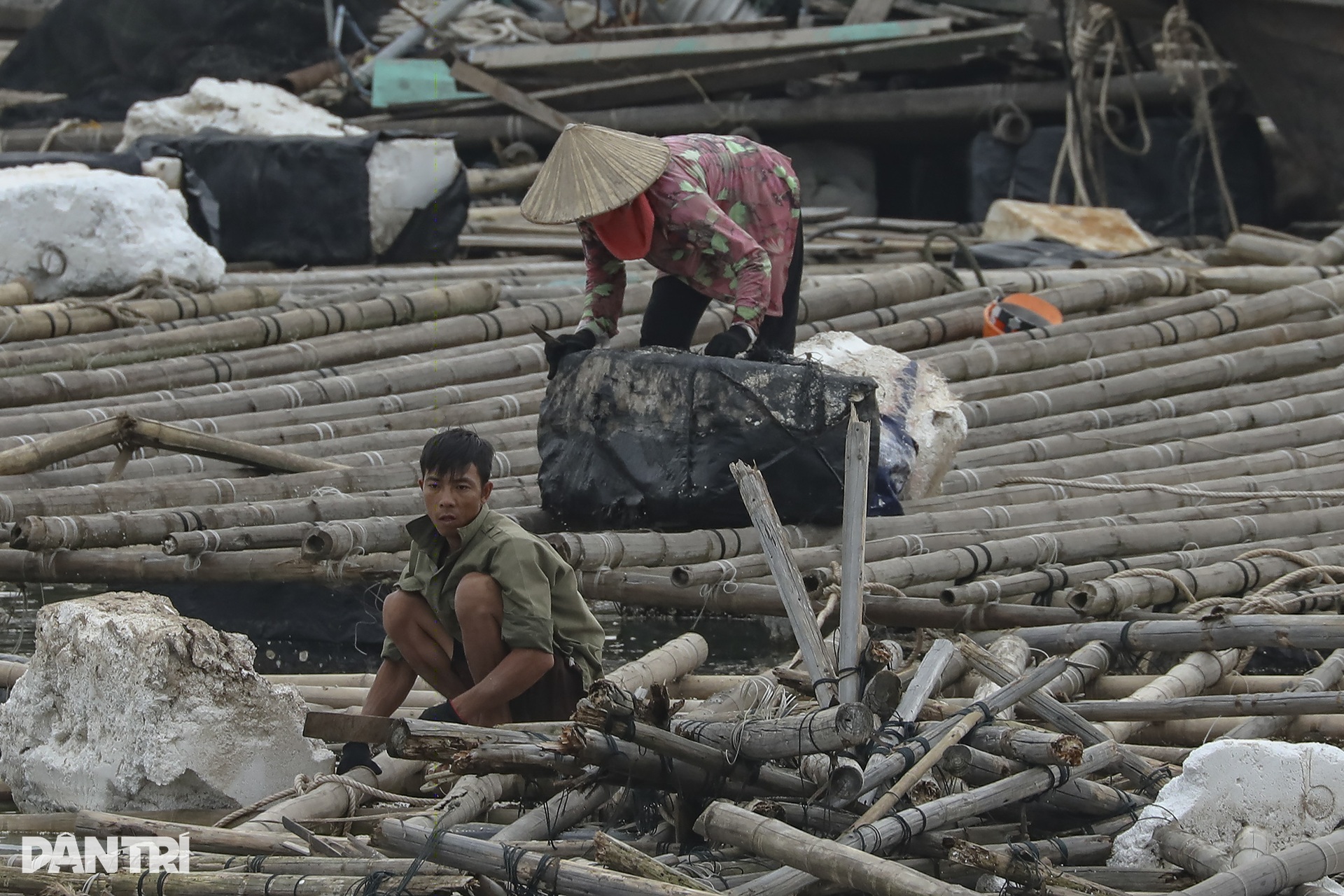 Hậu bão Yagi: Bãi rác khổng lồ lênh đênh trên vịnh Hạ Long - 9 Hậu bão Yagi: Bãi rác khổng lồ lênh đênh trên vịnh Hạ Long - 9