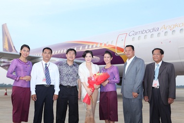 Lý Nhã Kỳ quảng bá cho du lịch Campuchia