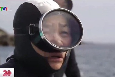 Những “nàng tiên cá” 60 tuổi tại Nhật Bản