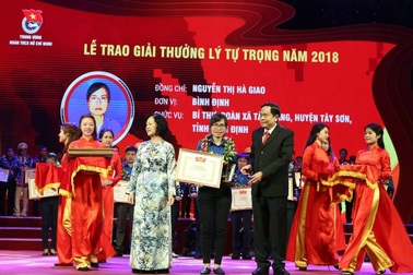 Cô gái đất võ Tây Sơn duy nhất nhận giải thưởng Lý Tự Trọng 2018