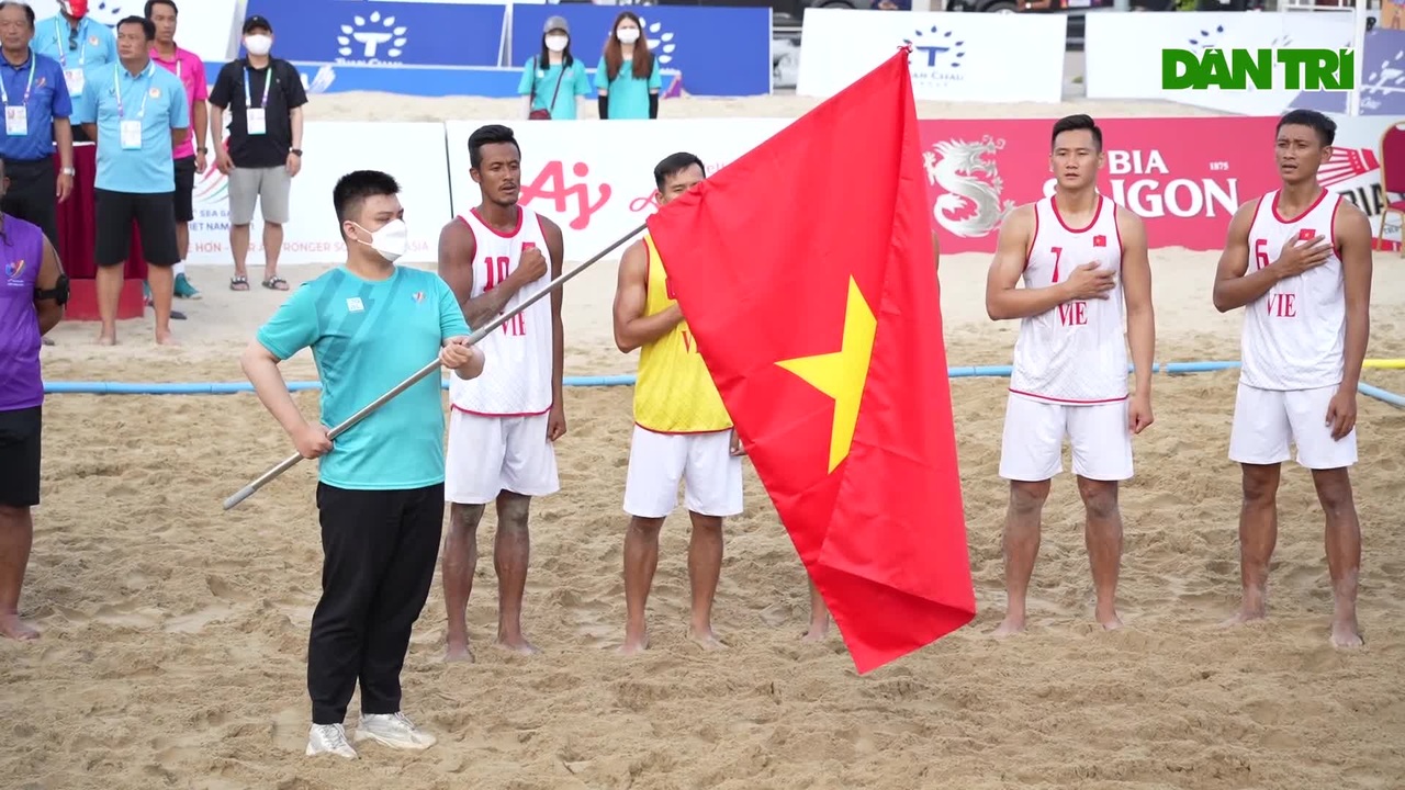 Thắng liên tiếp 4 trận, đội tuyển bóng ném bãi biển Việt Nam tiến gần HCV