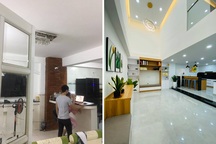 “Giải cứu” ngoạn mục ngôi nhà quanh năm u tối trong hẻm với 600 triệu đồng