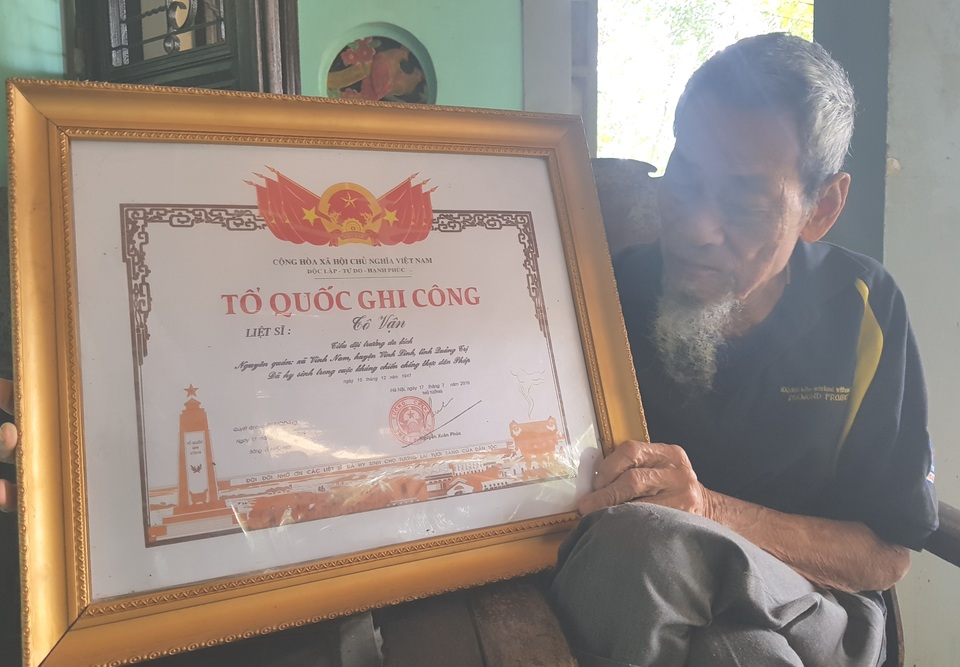 Hơn 70 năm sau ngày hy sinh, cống hiến của chú tôi đã được ghi nhận... - 2 Hơn 70 năm sau ngày hy sinh, cống hiến của chú tôi đã được ghi nhận... - 2