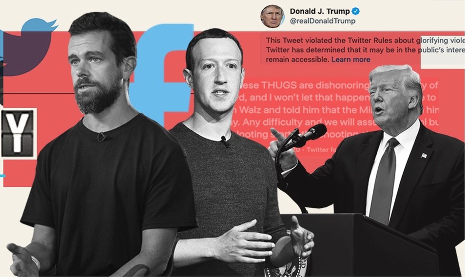 Facebook, Twitter, Instagram đồng loạt gỡ video vận động tranh cử của Trump - 1 Facebook, Twitter, Instagram đồng loạt gỡ video vận động tranh cử của Trump - 1
