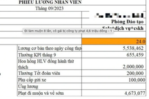 Đi làm muộn 8 lần, cô gái bị công ty phạt 4,6 triệu đồng