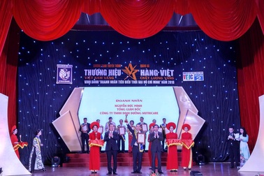 Thạc sỹ, Bác sỹ Nguyễn Đức Minh của Nutricare - Doanh nhân tiêu biểu thời đại Hồ Chí Minh 2018