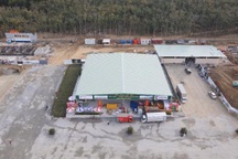 Trạm dừng nghỉ tạm trên cao tốc Bình Thuận sẵn sàng phục vụ dịp Tết