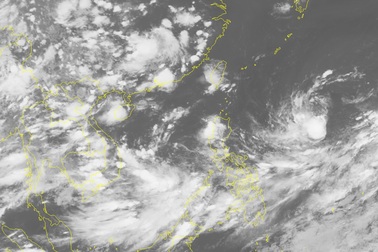 Xuất hiện vùng áp thấp trên Biển Đông