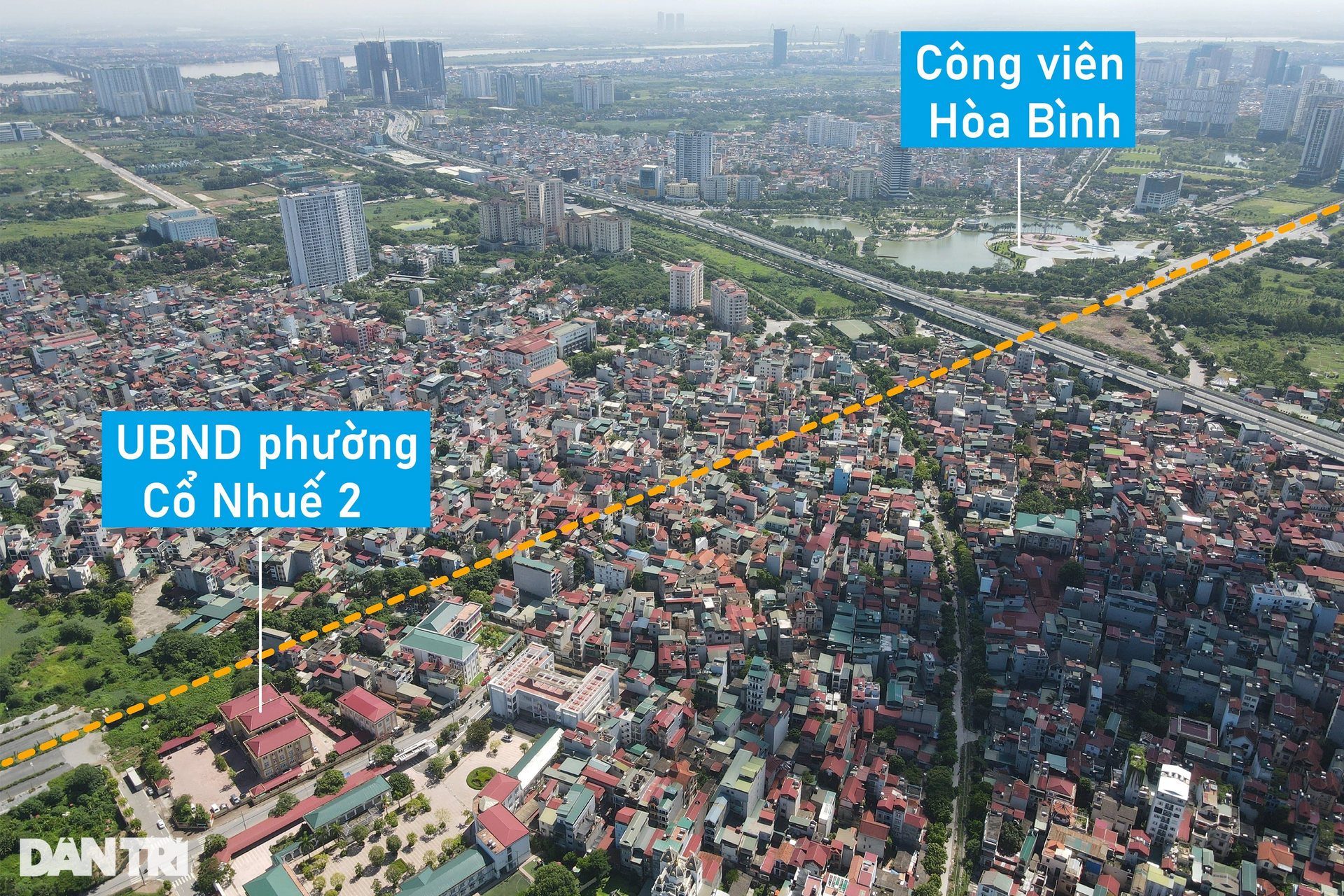 Hiện trạng 2 trục đường quy hoạch đi qua khu đô thị Ngoại giao đoàn - 11 Hiện trạng 2 trục đường quy hoạch đi qua khu đô thị Ngoại giao đoàn - 11