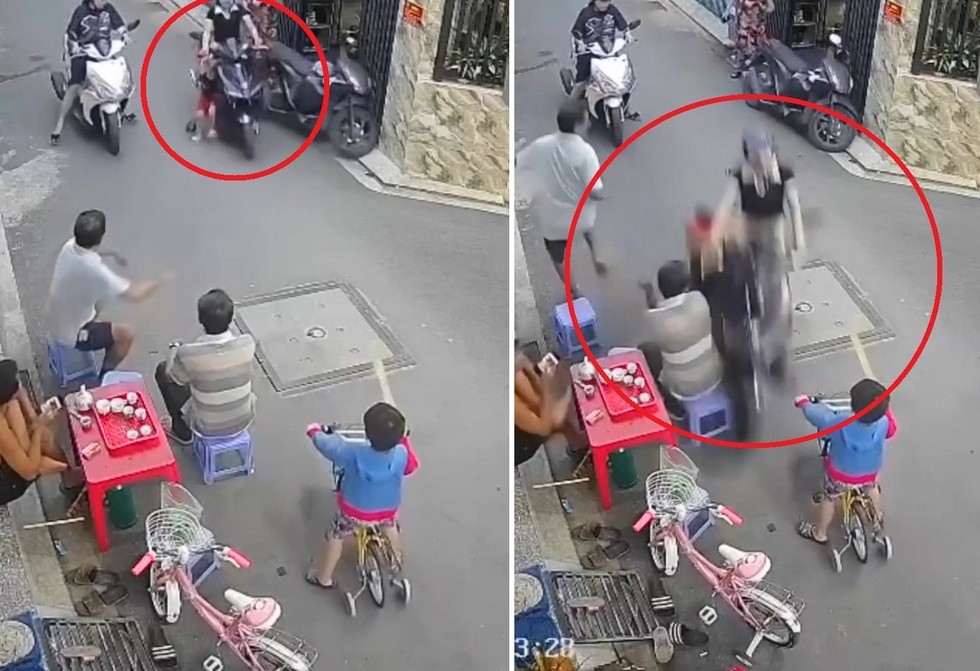 Clip "tai nạn nguy hiểm vì sai lầm phổ biến khi đi xe máy" nổi bật tuần qua