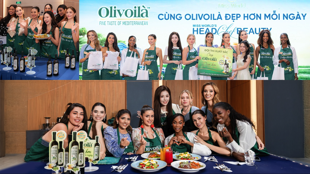 Olivoilà là Nhà tài trợ độc quyền ngành hàng dầu ô liu tại Miss World 2026 - 3