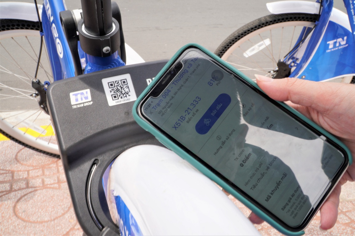 TPHCM khai trương hệ thống xe đạp công cộng đầu tiên tại Việt Nam - 4 TPHCM khai trương hệ thống xe đạp công cộng đầu tiên tại Việt Nam - 4