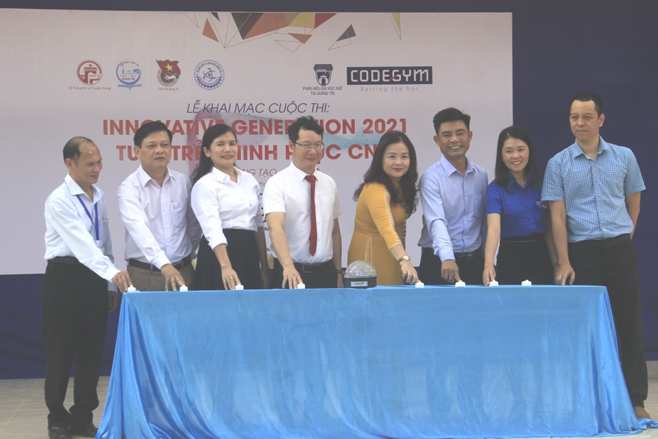 Quảng Trị khai mạc cuộc thi Thế hệ sáng tạo 2021 - 1 Quảng Trị khai mạc cuộc thi Thế hệ sáng tạo 2021 - 1