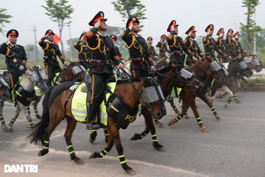 Vó ngựa rền vang nơi thao trường, CSCĐ Kỵ binh sẵn sàng cho đại lễ A80