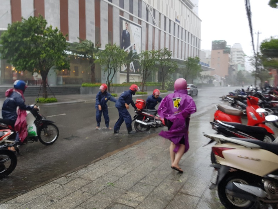 Đường phố Nha Trang tan tác trong bão số 12 - 12 Đường phố Nha Trang tan tác trong bão số 12 - 12