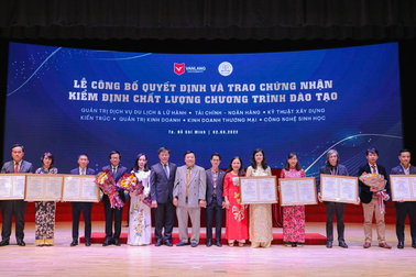 ĐH Văn Lang có 10 ngành đại học đã đạt kiểm định chất lượng quốc gia