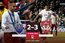 Văn Lâm và Muangthong thắng nghẹt thở đội bóng của thầy cũ