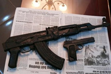 Thu giữ 2 khẩu súng trong vụ bắn nhau tại Thanh Hoá