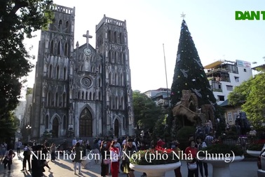 Các nhà thờ ở Hà Nội trang hoàng đón Noel