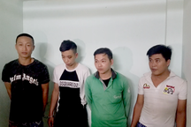 Bắt băng cướp giật dùng bình xịt hơi cay tấn công người dân