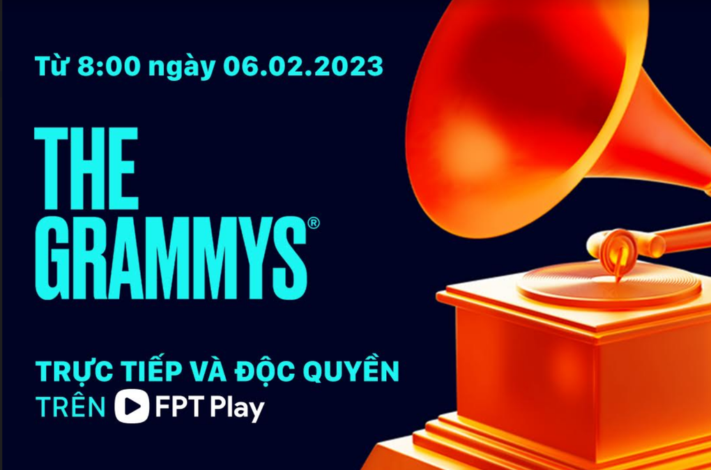 FPT Play trực tiếp độc quyền lễ trao giải Grammy 2023 tại Việt Nam - 1 FPT Play trực tiếp độc quyền lễ trao giải Grammy 2023 tại Việt Nam - 1