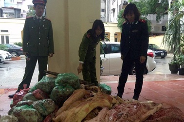 Hà Nội: “Phù phép” lợn bệnh thành thịt tươi ngon