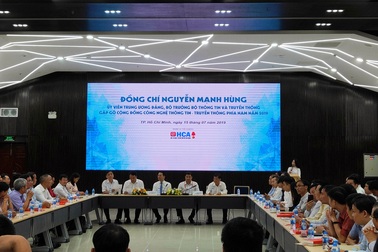 Bộ trưởng Bộ TT&TT: “Sứ mệnh Việt Nam hùng cường đặt lên vai các doanh nghiệp CNTT”