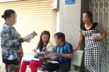 Cả gan giao dịch tiền tỷ ngay tại chợ đầu mối