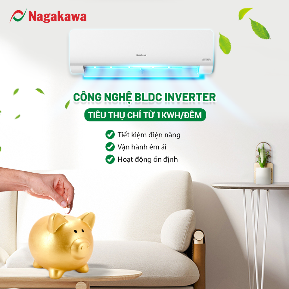 Nói được làm được, điều hòa Nagakawa trình làng những công nghệ vượt kỳ vọng - 1 Nói được làm được, điều hòa Nagakawa trình làng những công nghệ vượt kỳ vọng - 1