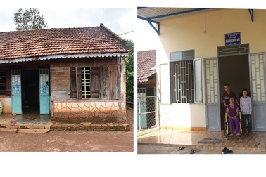 “Căn nhà nhân ái” thay đổi cuộc đời của đôi vợ chồng khuyết tật