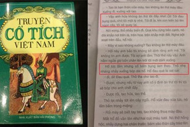 Độc giả lại sốc vì truyện cổ tích có ngôn từ dung tục