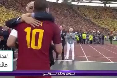 Totti chia tay AS Roma