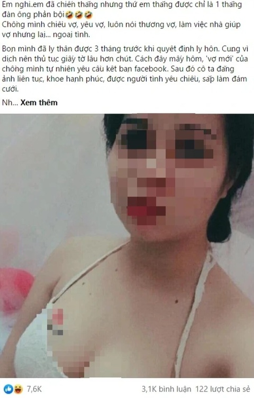 Giật được chồng tiểu tam đắc ý, chính thất đăng đàn tỏ rõ thắng thua - 1 Giật được chồng tiểu tam đắc ý, chính thất đăng đàn tỏ rõ thắng thua - 1
