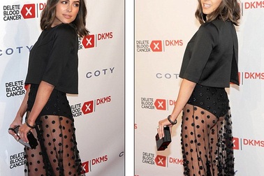 Váy hở bạo của hoa hậu hoàn vũ