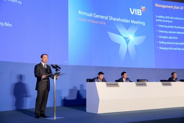 Lợi nhuận tăng mạnh, VIB “thưởng” gần 2 triệu cổ phiếu cho nhân viên