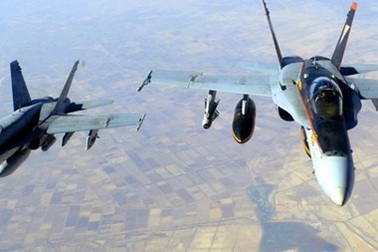 Không quân Pháp lần đầu tiên tiến hành không kích IS tại Syria