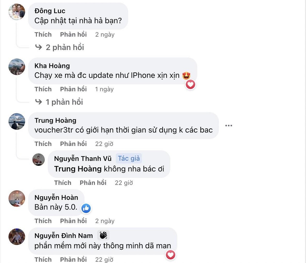 Người dùng VF e34 chia sẻ cảm nhận khi cập nhật phần mềm mới - 2 Người dùng VF e34 chia sẻ cảm nhận khi cập nhật phần mềm mới - 2